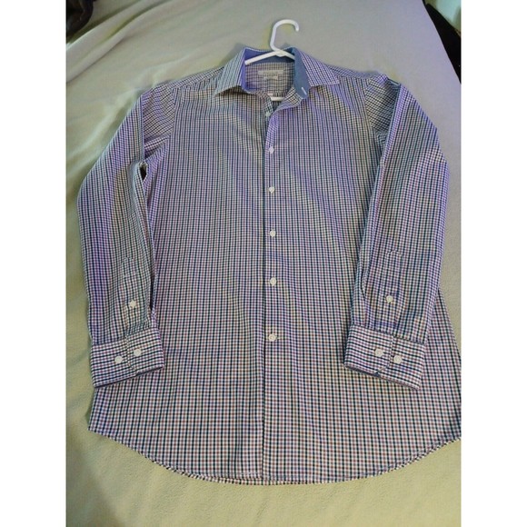 Perry Ellis | Shirts | Perry Ellis Portfolio Mens Slim Fit Dress Shirt ...